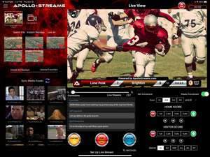 Apollo Streams - Best video camera for sports and live streaming